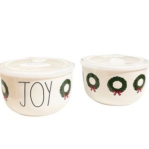 NEW Rae Dunn JOY Christmas Container with Lid 🎄🎄